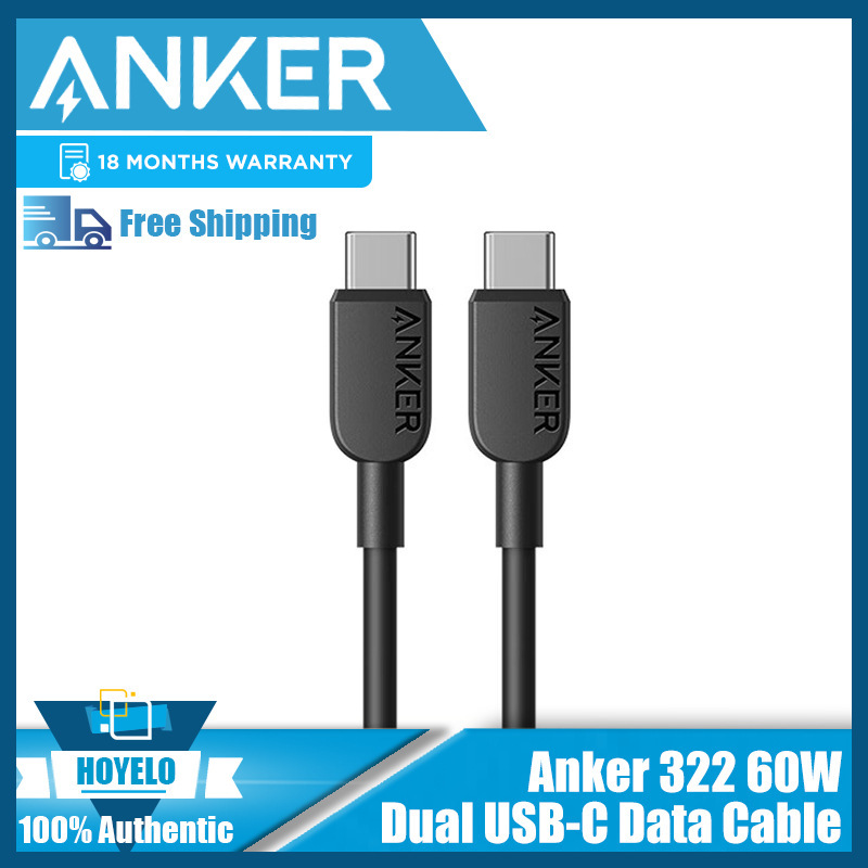 AnkEr AnkEr Dual typE-c Data CablE Is SuitablE for MacBook AdaptEd to HuawEi MobilE PhonE DoublE-hEad Fast Charging 81E1