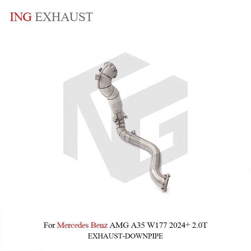 Suitable for Mercedes-Benz AMG A35 W177 2024+ 2.0T with valve exhaust downpipe