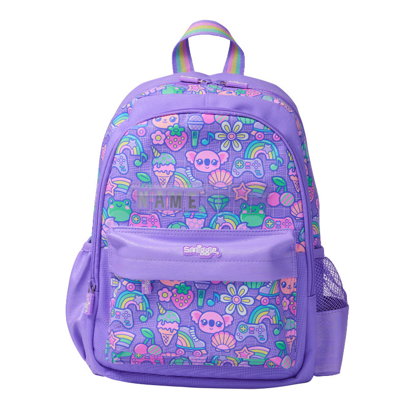 オーストラリア Smiggle ランドセル小学生漫画バックパック学生ウォーターカップカジュアルバックパック断熱食事バッグセット|undefined