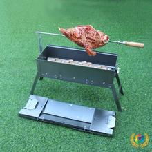 ✅家用烤羊腿炉加厚烧烤炉子羊腿叉套装烧烤架木炭烤箱肉串烤兔语