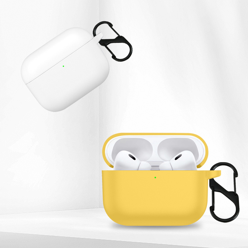 2025 New Model Suitable for Apple AirPods Pro3 Bluetooth Headset Charging Compartment Silicone Protective Cover