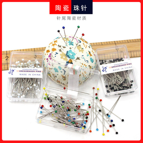 K9HX wholesale colored bead needles, pearlescent needles, positioning needles, DIY handmade color fixed pins, pins, clothing stands