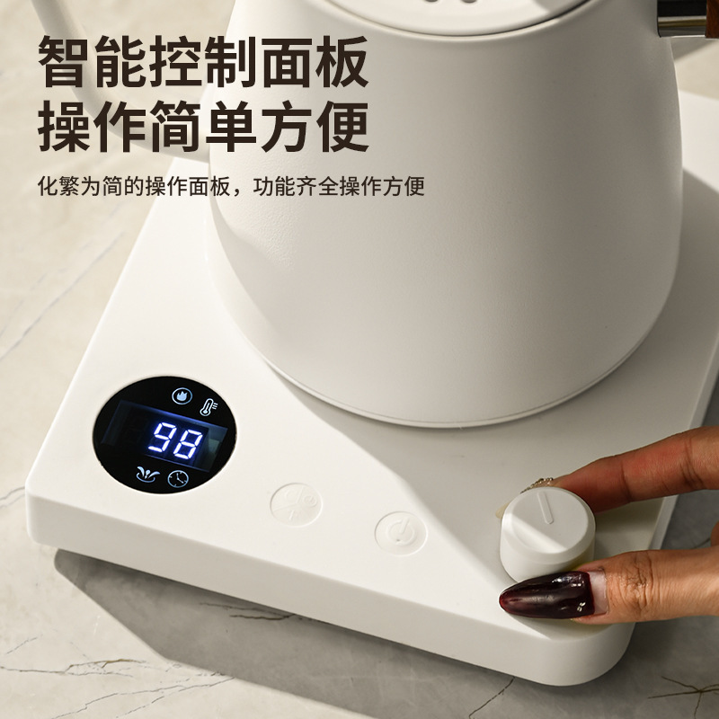 304 ステンレス鋼スマート電気ケトル家庭用カンフーティーポット B&B ホテルケトル手淹れコーヒーポット|undefined