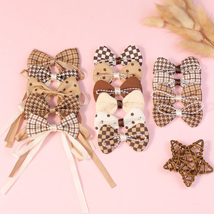 New Autumn and Winter Various Simple Small Pearl Bow Clothing Box Decoration DIY Semi-Finished Decorative Accessories Wholesale