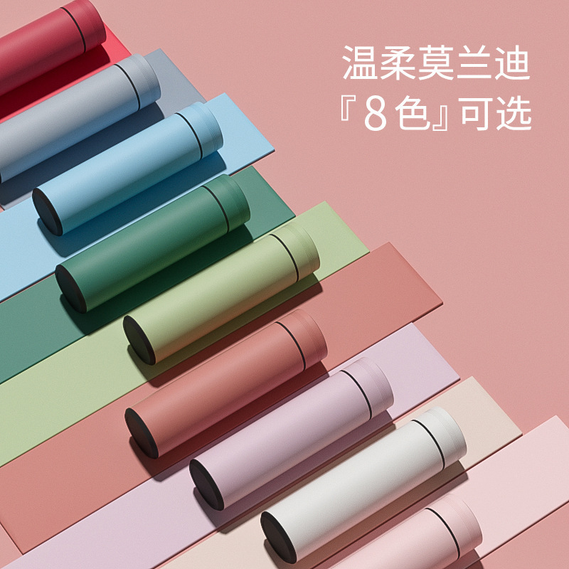 智能温显316不锈钢保温杯高颜值商务礼品水杯户外便携茶水分离杯