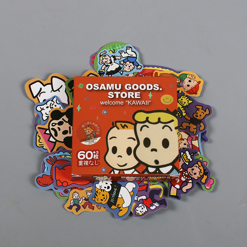 [harada yoshi] 60 stickers in box