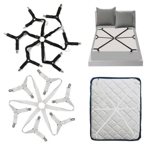 Adjustable Sheet and Blanket Fixator, Tablecloth Sofa Cover Sheet Fastener, Tent Metal Bed Sheet Clips