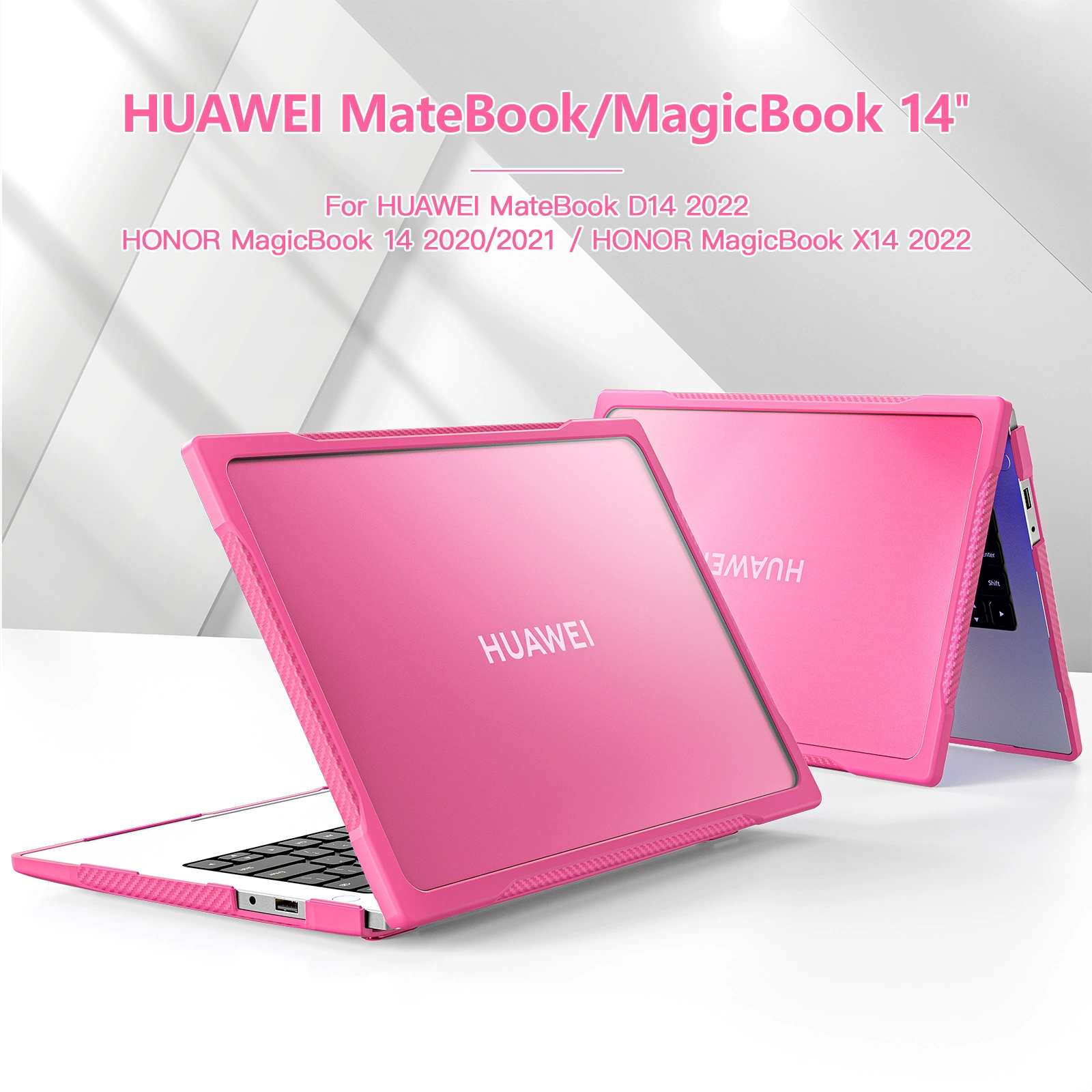 Ноутбучный чехол из матового защитного корпуса совместимый с Huawei, Honor, для ноутбука, MagicBook, X14