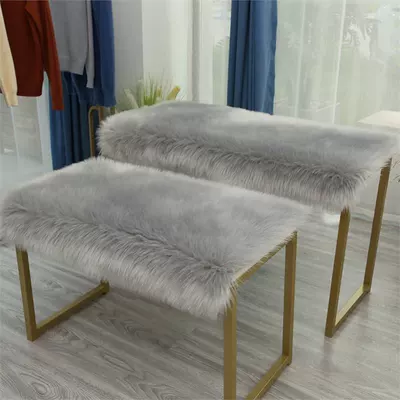 Round Foot Mat, Bedroom Entry Car Carpet - gray-50100cm