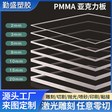 跨境专供高透明亚克力板材定制异形激光切割PMMA有机玻璃圆片加工