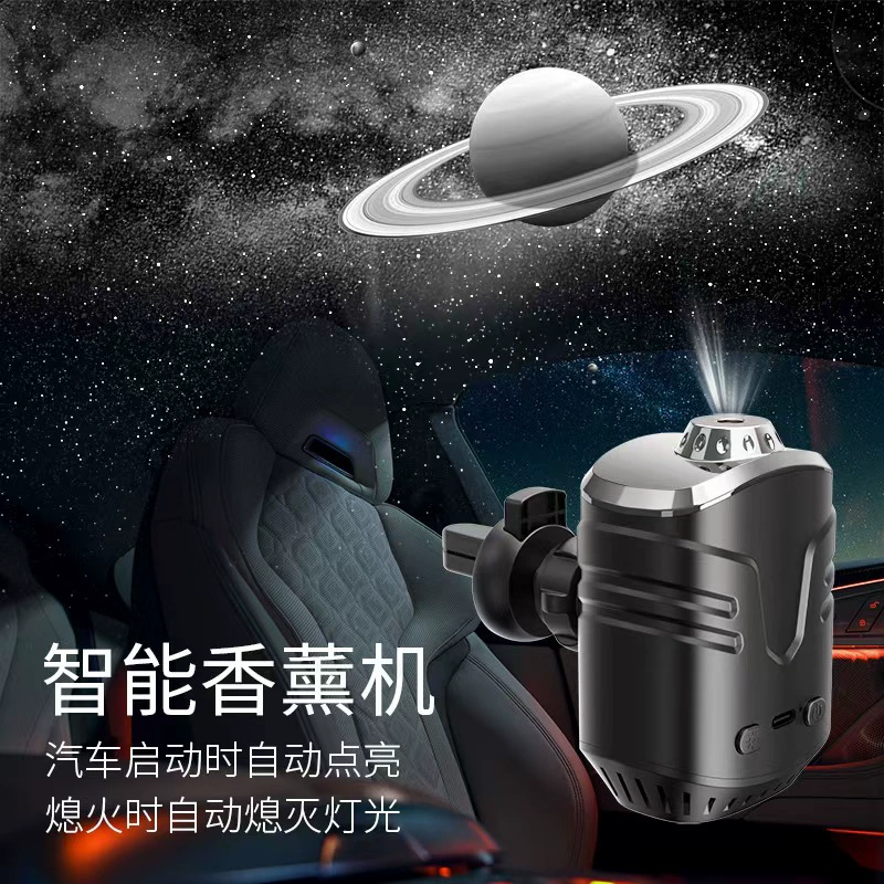 Starry sky for auto, ultrasonic aroma diffuser, automatic perfume, projector, moon, night light, new collection