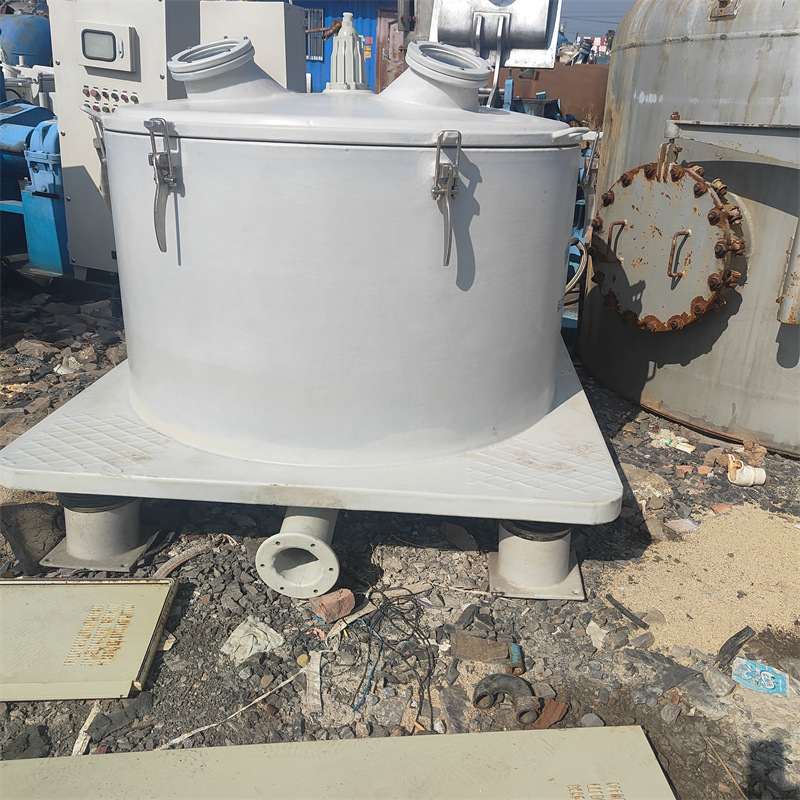 转让二手平板衬塑离心机   自动化真空分离设备  化工工业分离机