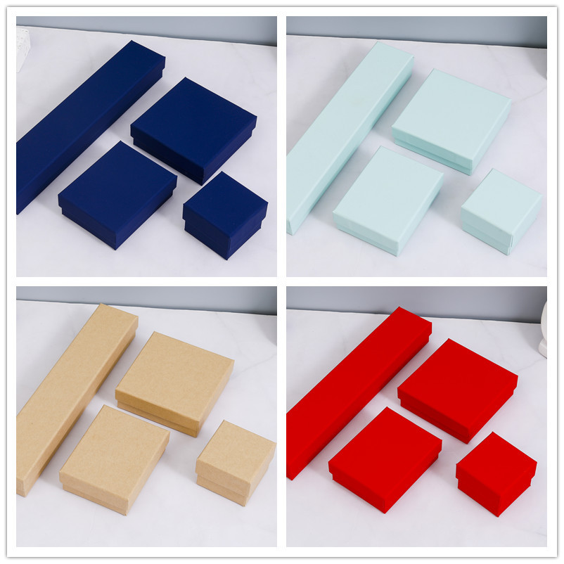 天地盖首饰盒珠宝礼盒戒指盒项链包装盒手镯手链耳环饰品盒子批发