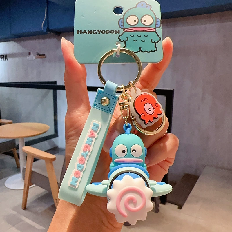 Плюшевый брелок Sanrio Hello Kitty, оригинал, мягкая подвеска 11×7.5 см, коллекционный талисман