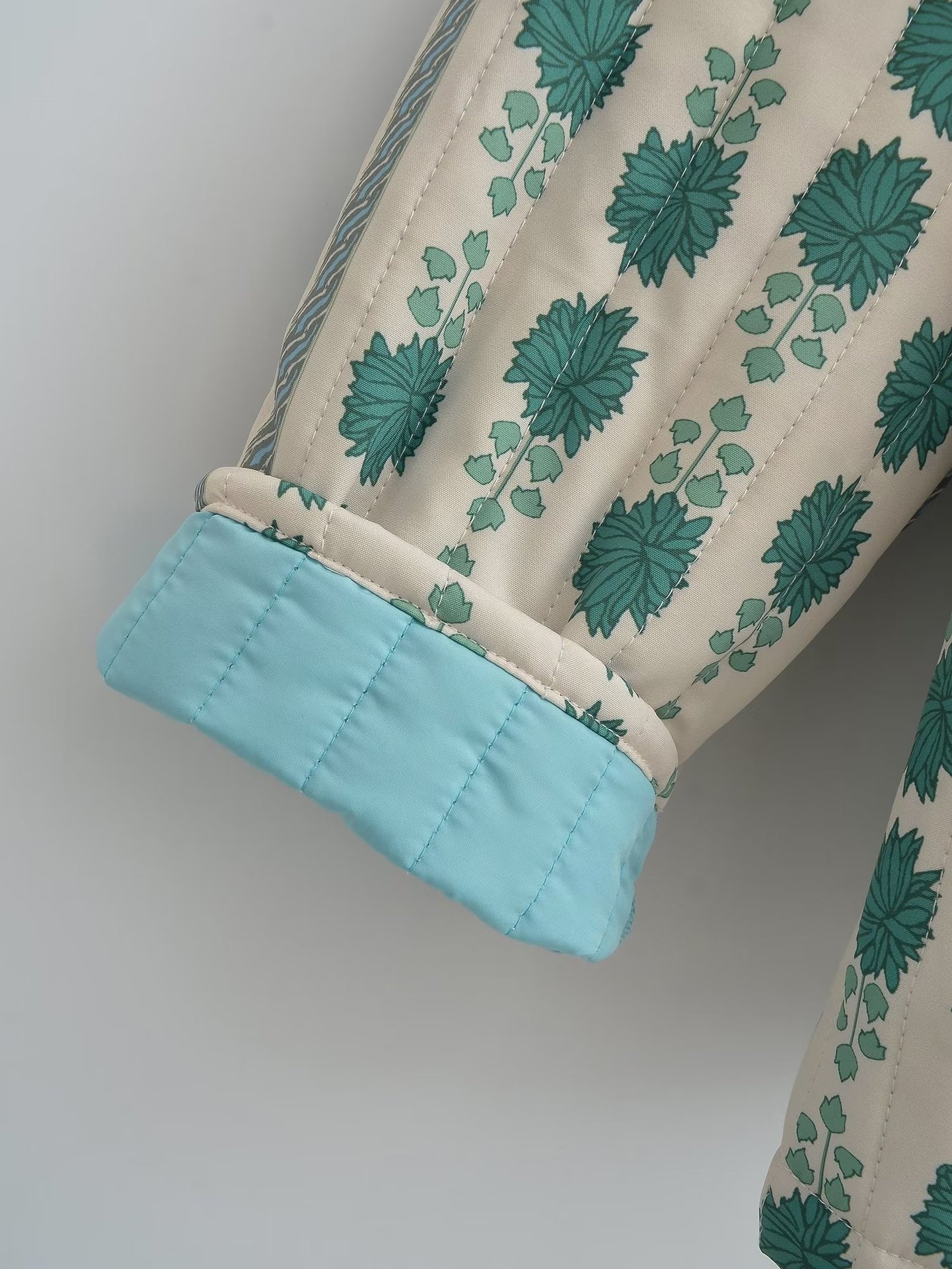 Ethnic Quilted Cotton Printed Cotton Jacket Cotton Jersey