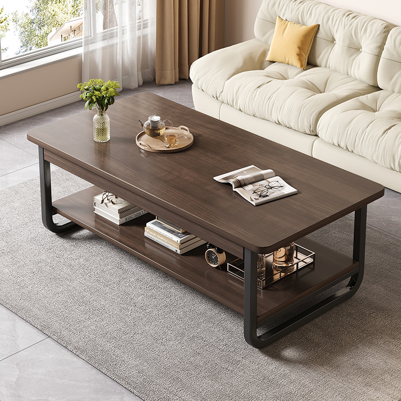 Mesa de té pequeña sala de estar estante doméstico simple mesa moderna simple sofá creativo cuadrado mesa de té pequeña