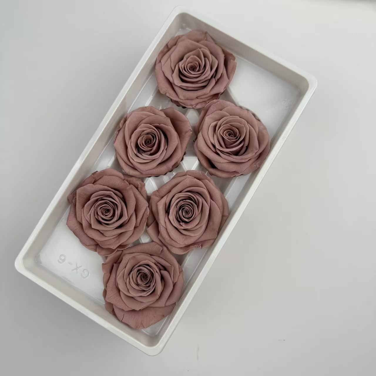 Rosa Eterna A+ de 5-6 cm, Flor Real Seca, Regalo DIY, Fábrica de Yunnan, Ramo para el Día de la Madre 520