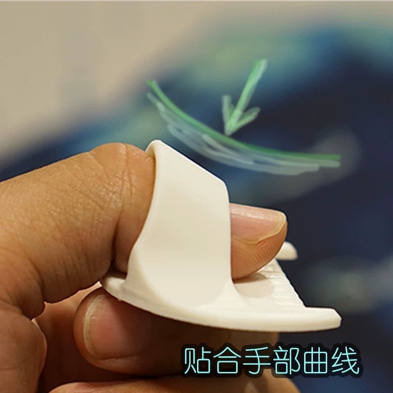 3D打印手工缝线工具家用缝边锁边缝纫模板配件布艺实用缝线辅助器|undefined