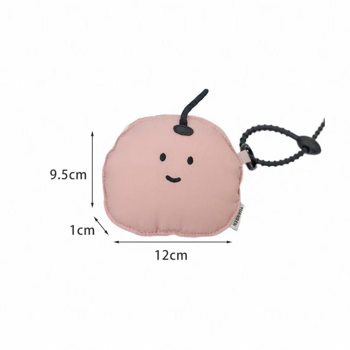 업그레이드된 복숭아 껍질 핑크 기모 이어폰 케이스