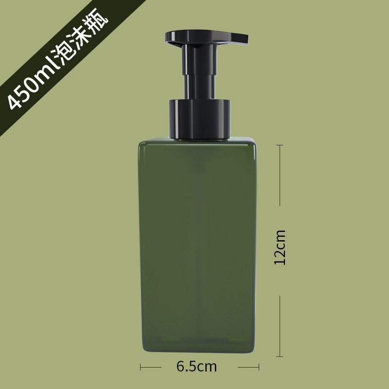泡ボトルプッシュ式泡立て瓶シャンプー入浴剤分装収納瓶ムース発泡瓶手洗い液瓶|undefined