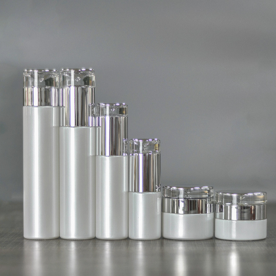 Fabricante auto-operado en stock 20G-50g crema botella 120ml loción esencia una gota de agua cosmética conjunto botella