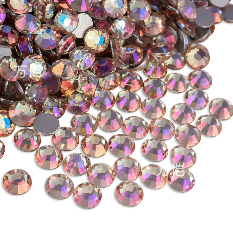 Розовый гальванизированный кристаллический стекло плоское дно бриллиант DIY rhinestone маникюр бриллиант чехол для телефона жесткий медведь rhinestone аксессуары ювелирные изделия