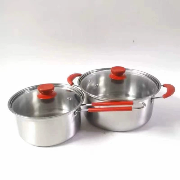 Red handle 2-piece set 4PCS