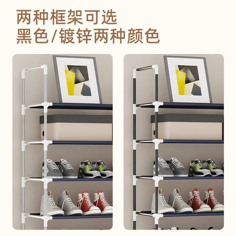 Shoe Cabinet Multi-tier Shoe Rack Simple Home from Yomiego