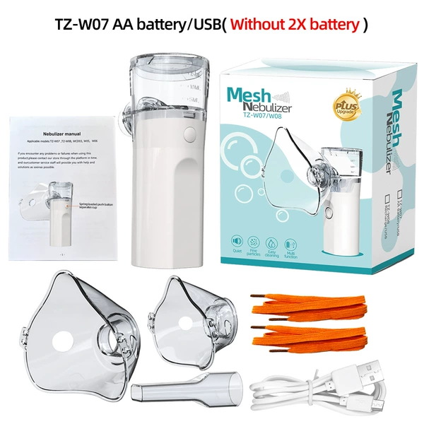 Upgraded version of W07 (AA dry battery/USB) without battery