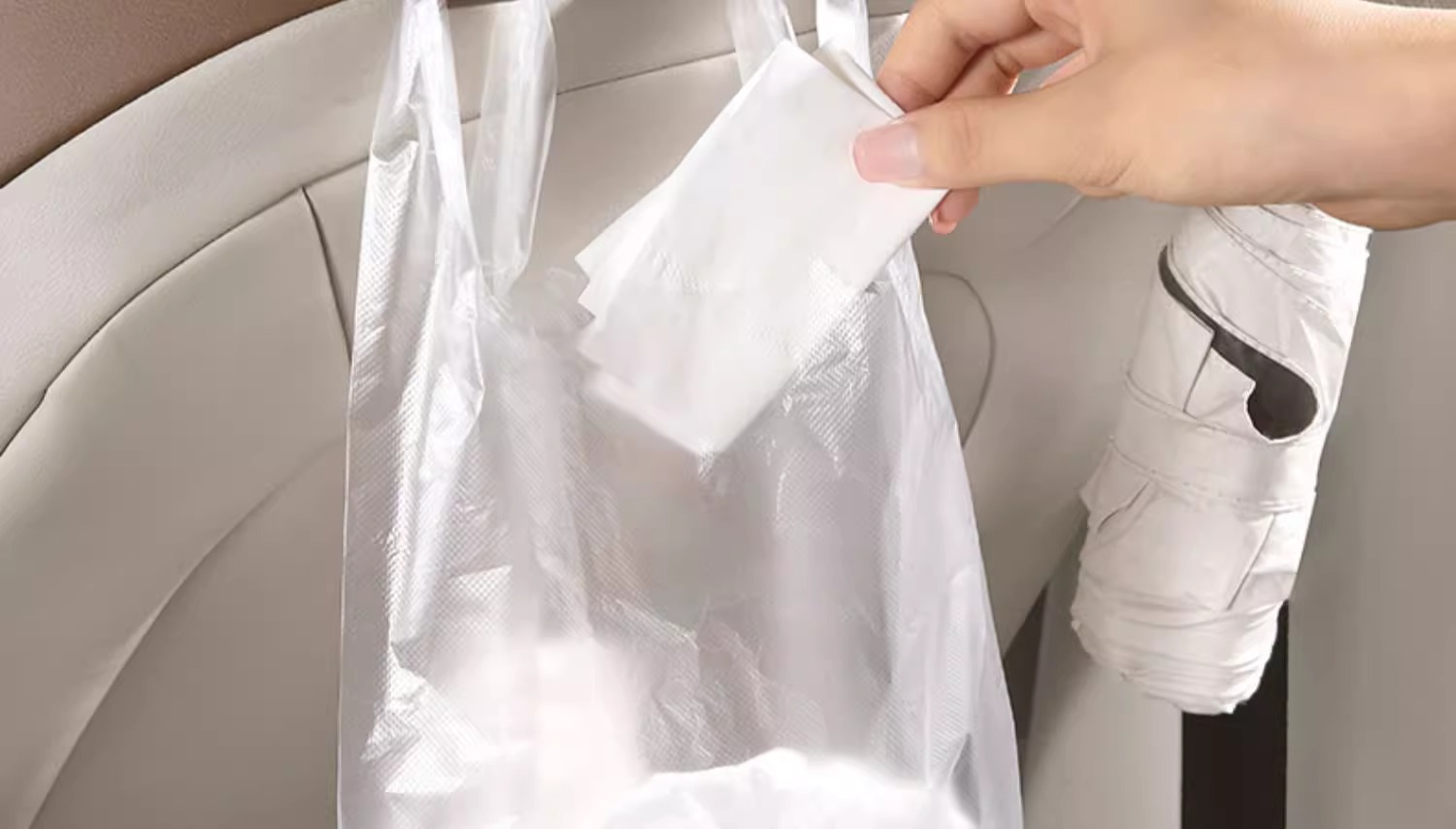 Car Multifunctional Hook for Hanging Items Behind the Seat, Car Interior Decoration Accessory, Rear Seat Storage Hook