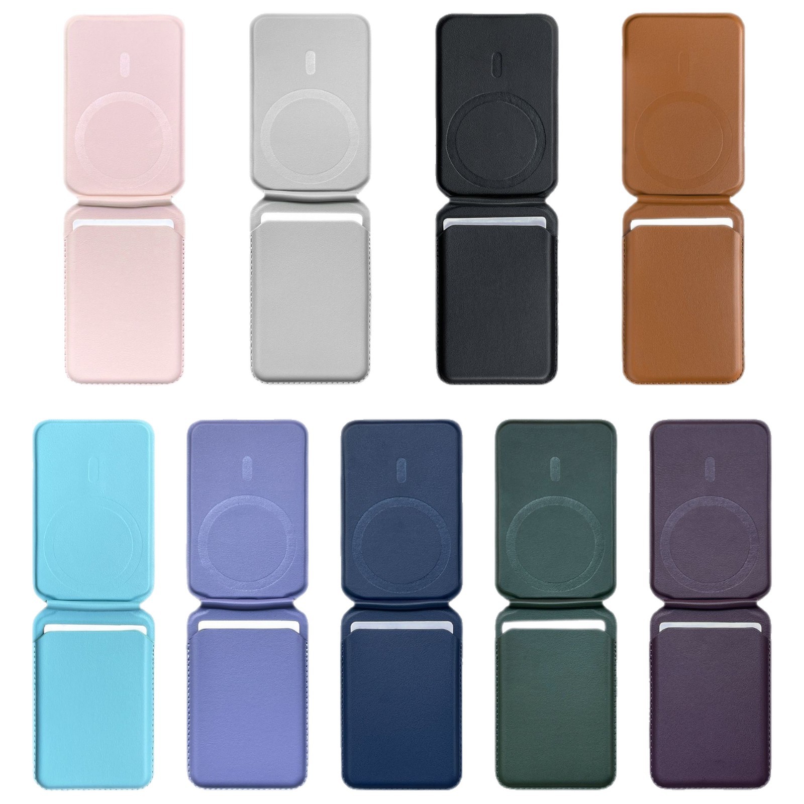 Aplicable para Apple iPhone tarjeta de succión super fuerte hoja plegable soporte de escritorio portátil soporte de caso de teléfono móvil