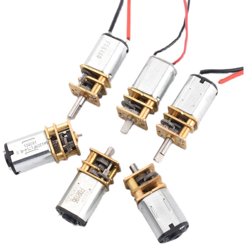 精密N20减速电机DC3V3.7V5V 6V直流慢速马达微型全金属齿轮减速箱|undefined