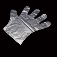美发工具薄膜 发廊烫染一次性手套 美容美染发烫发手套