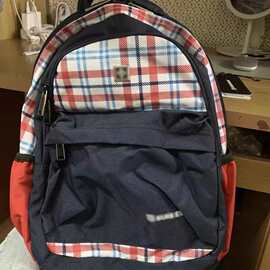 可爱格子双肩包小学生书包中学生背包大学生减压包包休闲电脑背包