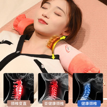 JZ48颈椎枕头糖果护颈椎助睡眠睡觉专用艾草荞麦决明子圆柱护颈枕