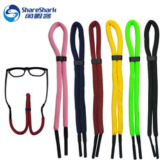 Floating anti-slip glasses strap Red Green Blue Black Yellow Fishing Use Glasses Anti-Fall Hang Strap Single Pack