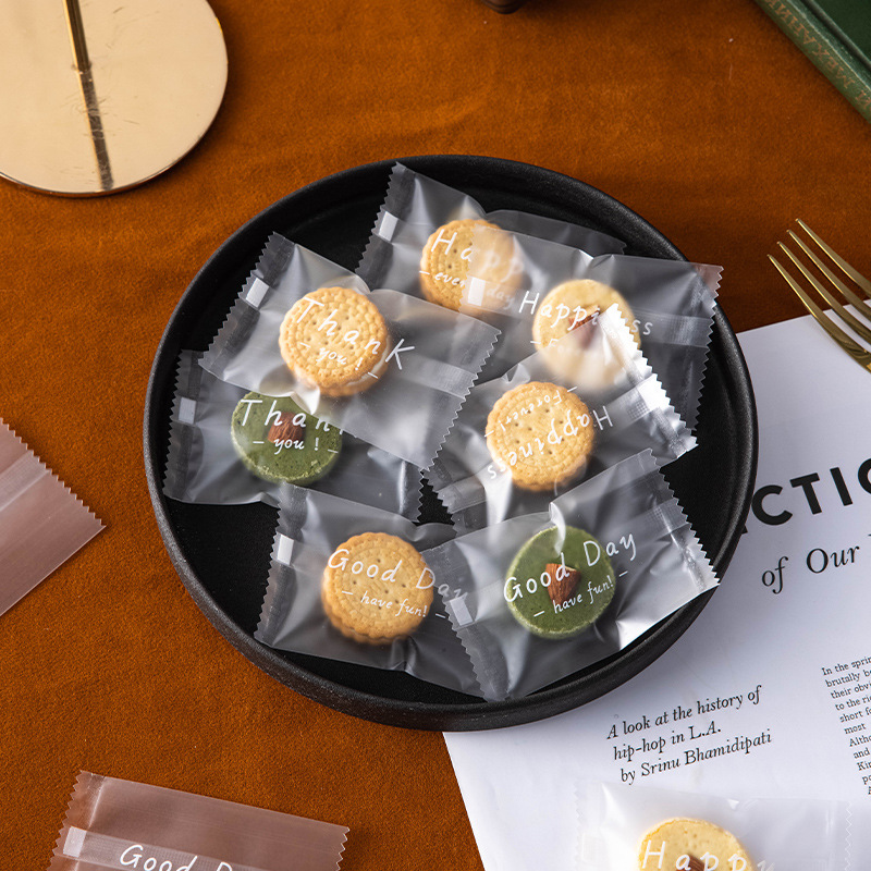 Nougat de Navidad 2025 bolsa de embalaje máquina de pastel de leche bolsa de embalaje de dulces de café Toffee horneado nuevo