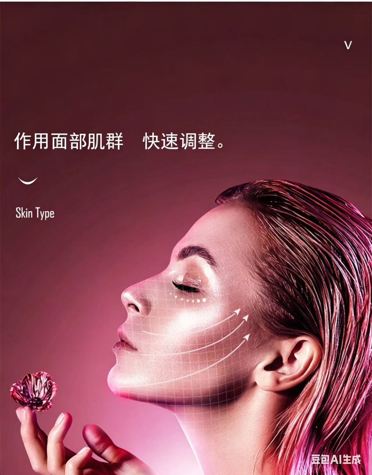 Cross-border V face tool, lifting and tightening mask, small V face bandage massage, face shaper, face bandage beauty device