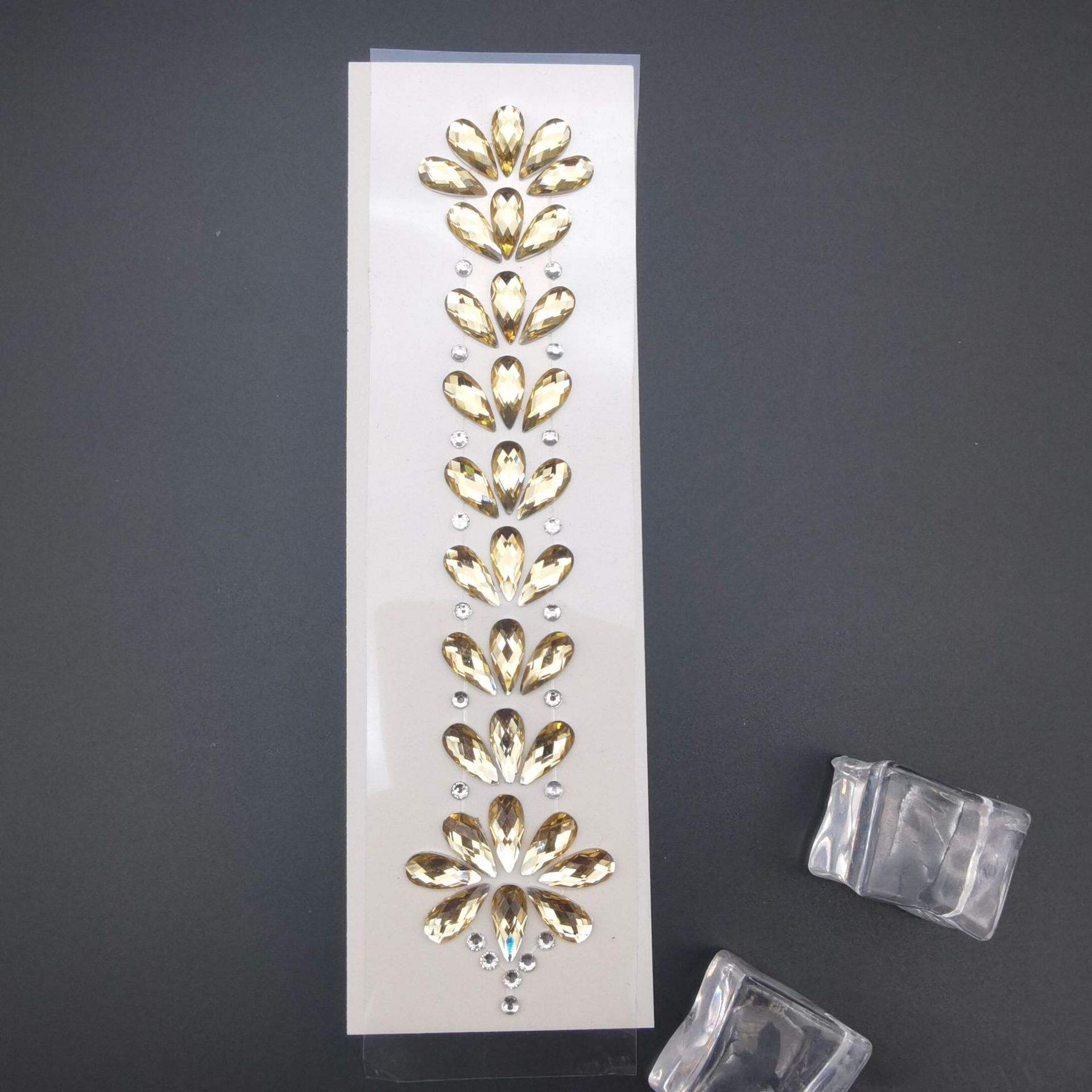 EDM eléctrico sílaba cara pegatinas ceja pegatinas cara pegatinas diamante resina diamante carnaval diamante pegatinas cara decorativa diamante