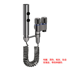 马桶伴侣喷枪冲洗阀一进二出水龙头角阀带水枪高压厕所卫生间家用
