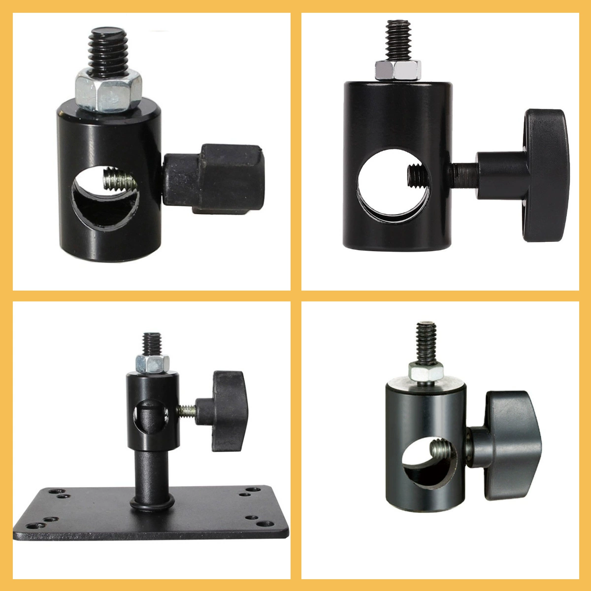 Трансграничный адаптер камеры Преобразование холодных ботинок интерфейс трехногий фонарь фонарь фонарь фонарный адаптер