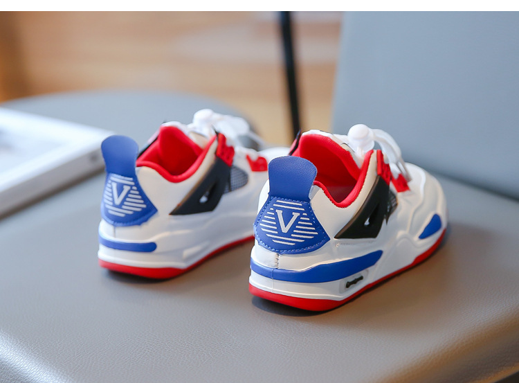 Sport 2023 Herbst Neue Koreanische Ausgabe kinder Laufschuhe Leder Modische Mittlere und Große Jungen_voghion.com