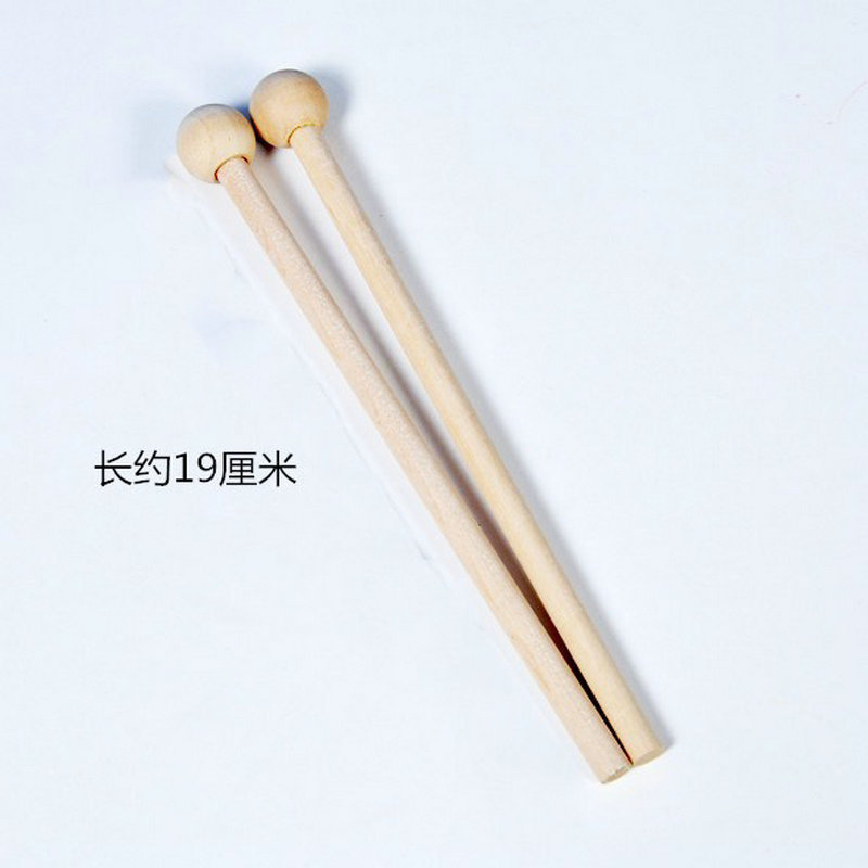 Fuente de la fábrica Orff instrumento de percusión plántulas instrumento musical fábrica de madera maciza piano martillo de piano de plástico martillo arco iris