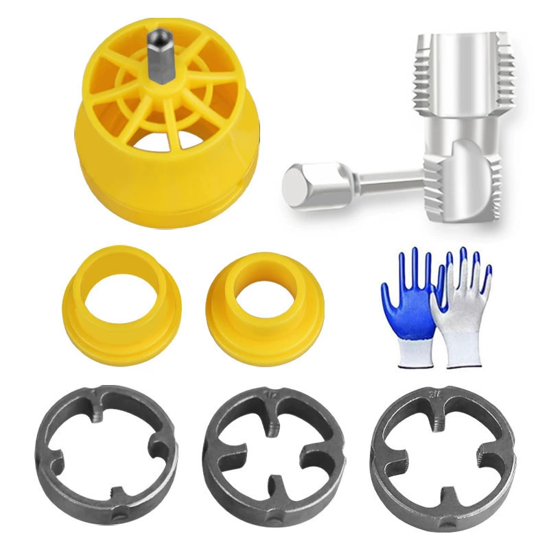 Электрическая дрель пластинчатый зубной резак для воды труба втулка проволоки 4 балла 6 баллов PPR шланг внутренняя проволока шланг пвх пластиковый набор труб инструмент