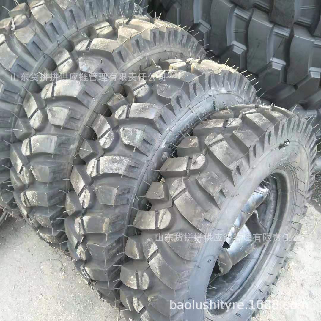 越野人字花纹6.50-16 拖拉机 四不像轮胎 泥地用 加厚