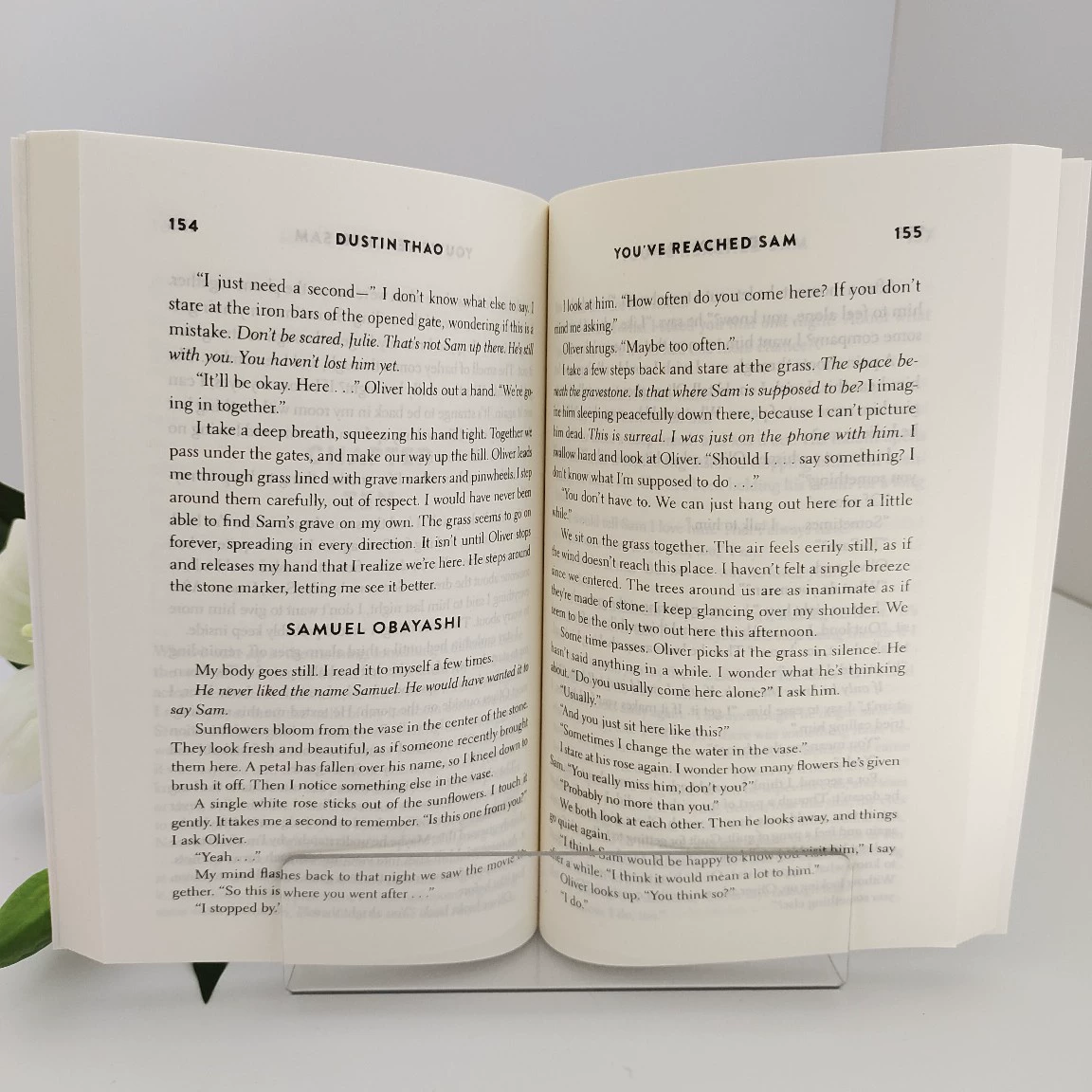 Книга You've Reached Sam — английское издание, мягкая обложка, 0,26 кг