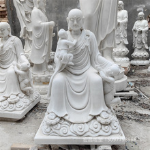 四川漢白玉石雕佛像印度佛像精美雕像戶外大型石雕景區寺廟擺放品