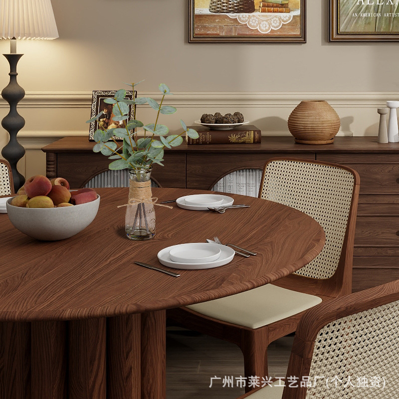 Realistic set for living room