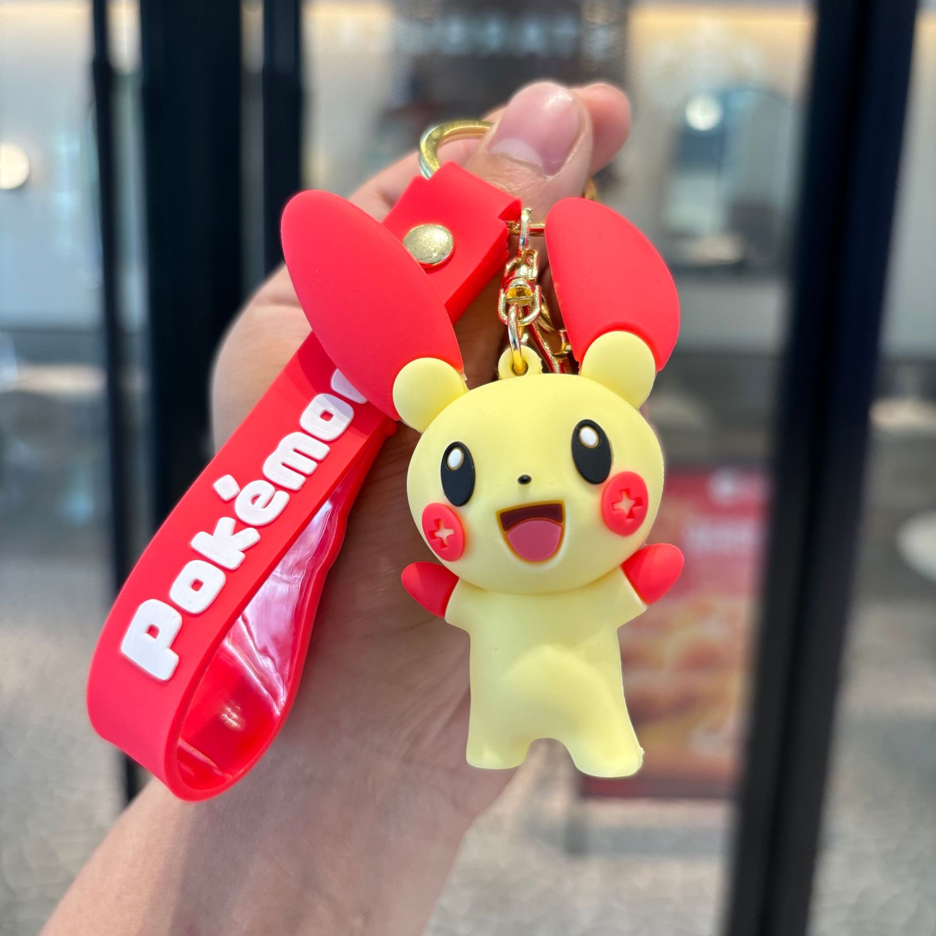 Llavero de Pokémon - rojo