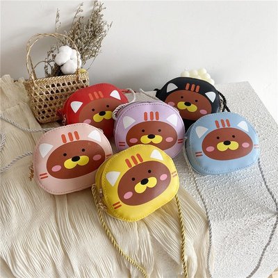 Children bag 2020 new pattern Korean Edition Mini Inclined shoulder bag Little Girl Bag lovely princess child The single shoulder bag